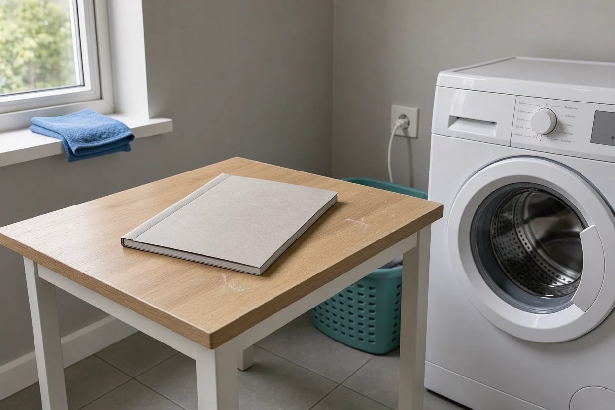Aankoopdocumenten bij een wasmachine