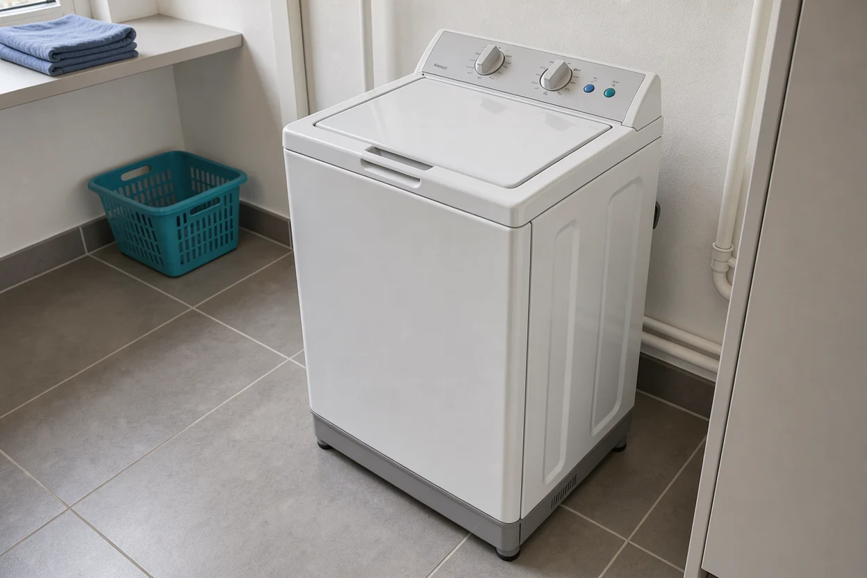 Wasmachine met bovenlader