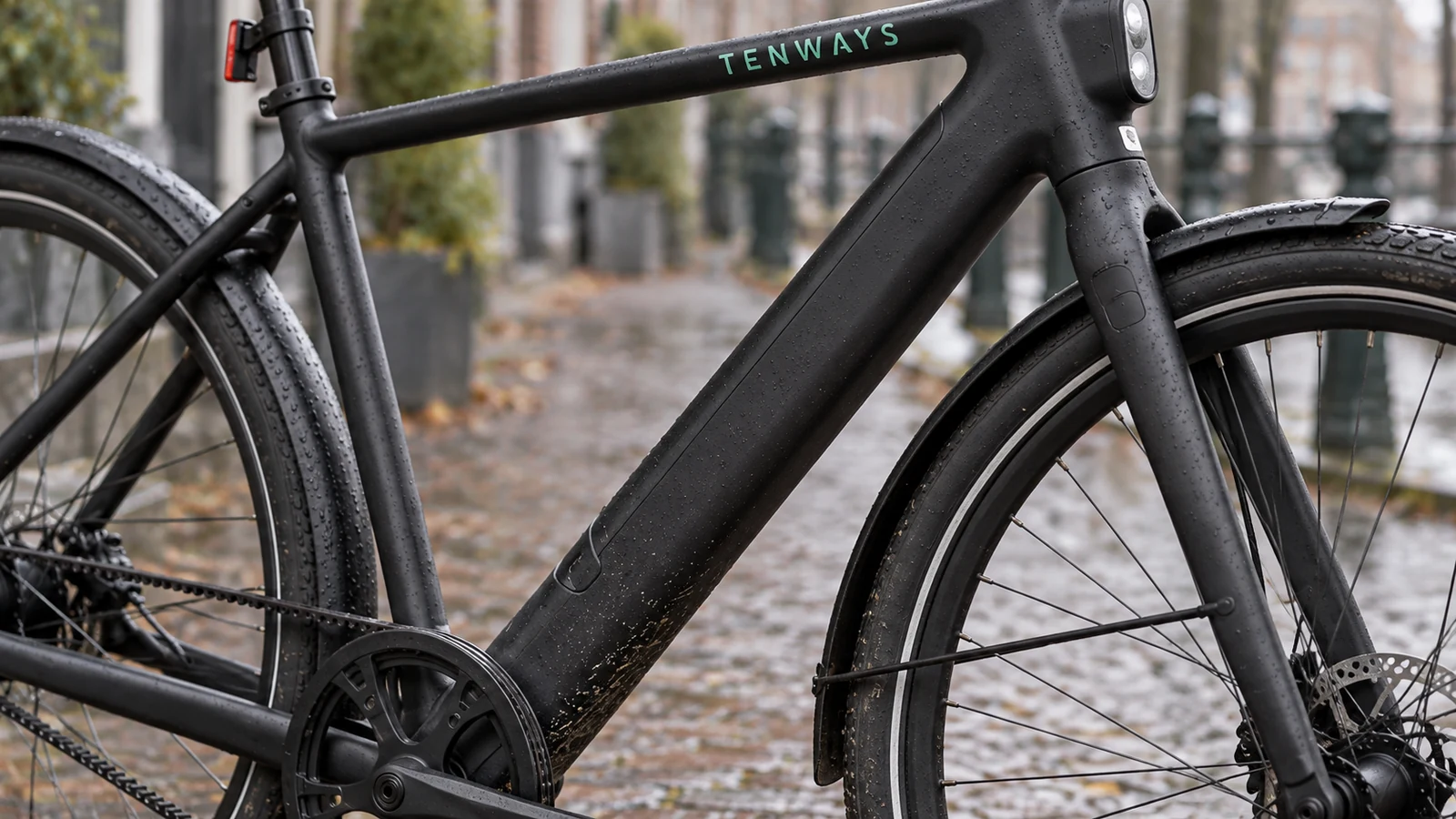Geïntegreerde accu in het frame van een Tenways CGO600