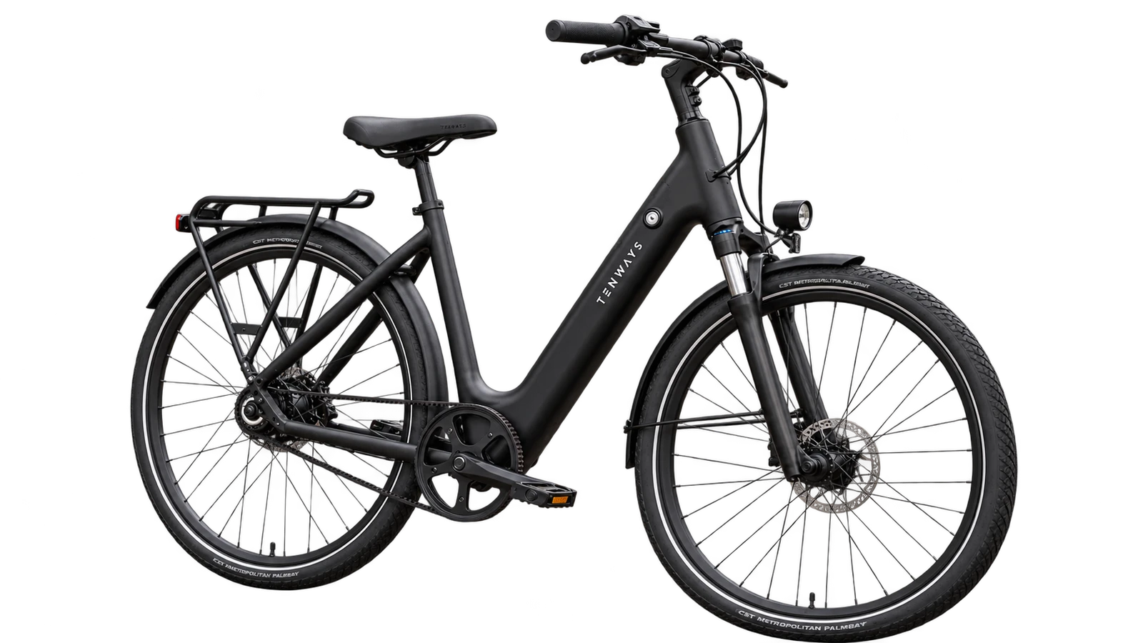 Tenways CGO800S lage-instapfiets zonder achtergrond; geen Veloretti afgebeeld