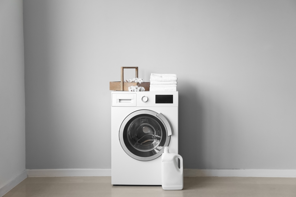 Brushless washing machine washing machine in the grey room