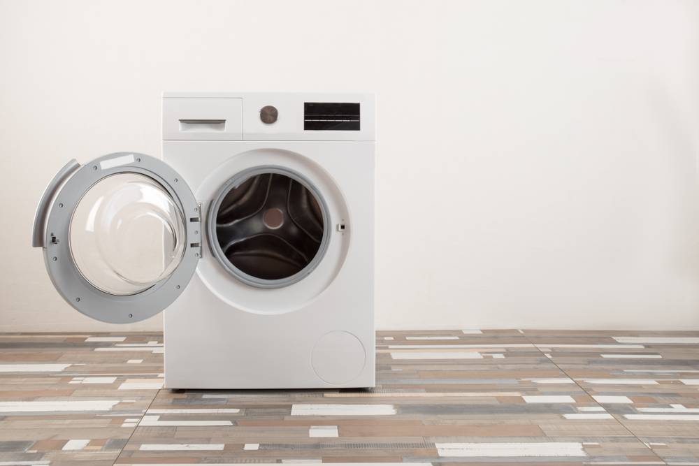 How to install a washing machine washing machine in the room